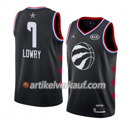 NBA Toronto Raptors Trikot Kyle Lowry 7 2019 All-Star Jordan Brand Schwarz Swingman - Herren